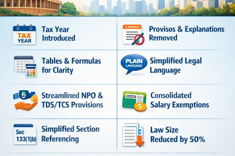 New Income-tax Act 2025: Key Features, Major Changes & What It Means for Taxpayers in India.